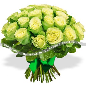 Зеленые цветы в букете купить в Екатеринбурге